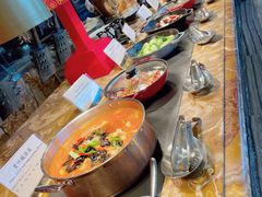自助取餐区-万达瑞华酒店美食汇自助餐厅(楚河汉街店)