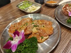 -明洞阿姨·韩式酱蟹烤肉·创意料理(三元桥店)