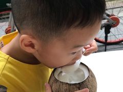 -椰爺爺·椰子冻砵仔糕