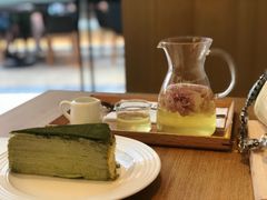 -36抹茶·千层与鲜果茶(欢乐海岸店)