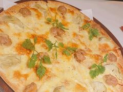 蘑菇烟熏鸡肉披萨-阿妮叶李(光谷世界城店)