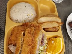 炸猪排套餐-Cafe Alice咖啡爱丽丝(奥城店)