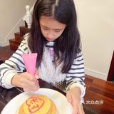 居家美食日记｜上海加油[爱心]戚风蛋糕