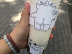 双蛋小皇椰（白屁屁）-茶力的小怪兽(梅林卓悦汇店)