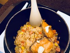 三文鱼炒饭-城堡餐厅(长隆海洋王国店)