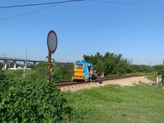 -乌龙涧铁道铁轨景