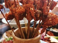 坝子小郡肝-捞锅坝子老火锅(汽博中心店)