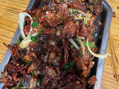 炒鸡架-勃利地摊·勃立小串烧烤