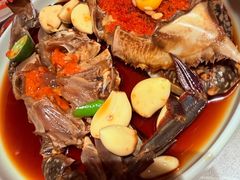 草家招牌酱油蟹-草家酱蟹炭火烤肉店(珲春南路一店)