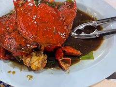 黑胡椒炒螃蟹-明记烧鱼美味店