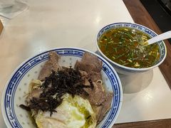 牛舌拌面加荷包蛋-永丰面馆(汉口路店)