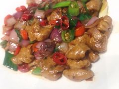 洋葱炒大肠-宁海食府(大剧院店)