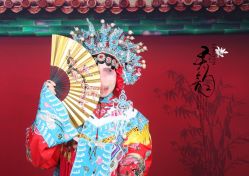 -后宫·古装汉服京剧儿童亲子全家福摄影