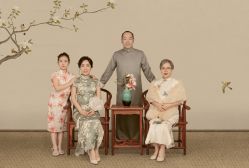-时光纪亲子全家福照相馆(静安店母女写真父母纪念照)
