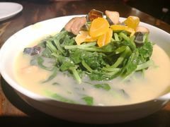 金银蛋上汤时蔬-金枝玉叶上海人家食府(三里河店)