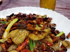 辣子肥肠-洪霞餐馆