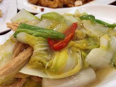 白菜烧腐竹-勺园饭店(骨科医院店)
