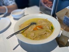鸡翅汤煮笋衣-悦融·京鲁菜·露台花园(安定门店)