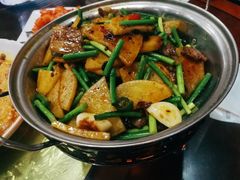 干锅土豆片-祥之缘北京烤鸭(美利广场店)