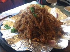 鹅肝酱干捞粉丝-八珍饺子·烤鸭·家常菜