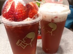 雪山莓莓桂花冻-喜茶(广州中山六路店)