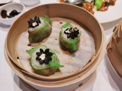 金箔黑蒜帶子餃-金悦轩海鲜酒家(银河店)