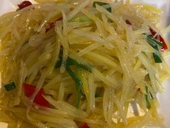 清炒土豆丝-临江餐馆二楼美食部落