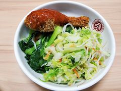 鸡腿饭-北京大学-学五食堂