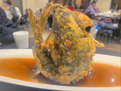 糖醋黄金鲤鱼-老牌坊鲁菜名店(聊城美食岛店)