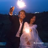 婚纱照｜夜景公路婚纱照  让爱意自由释放