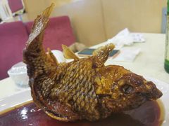 罾蹦鲤鱼-奥华餐厅·老张记(台基厂店)