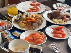 -大中华希尔顿酒店-念自助餐·海南美食·三文鱼