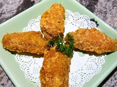 蛋黄鸡翅小份-新白鹿餐厅(松江开元地中海店)
