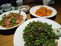 橄榄菜肉末龙豆-禾珍珠家常小馆(河南博物院店)