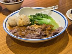 嫩牛肉沙茶酱捞面-潮巷·老潮汕美食集市(欢乐港湾店)