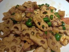 小炒藕片-绿茶餐厅(华联万柳店)