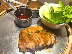 炭烤猪颈肉-小大董·烤鸭(王府井apm店)