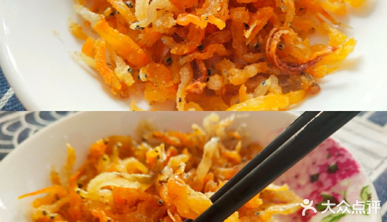 香煎小银鱼配白米粥，吃到停不下来！