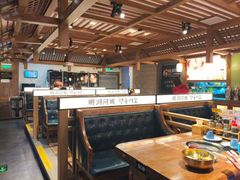 -明洞阿姨·韩式酱蟹烤肉·创意料理(三元桥店)