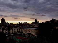 2017.10.13&nbsp;晚霞-上海市位育初级中学