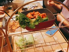 特色烤泡菜五花肉-新石器烤肉(百联川沙店)