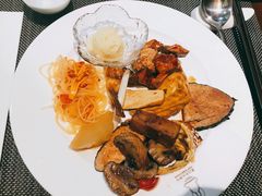 凉拌花生芽-大佛寺高级素食自助餐厅