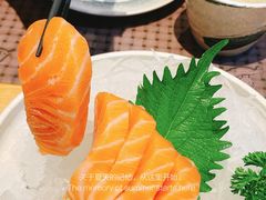 三文鱼刺身-林妈妈村·日式料理(宝山万达店)