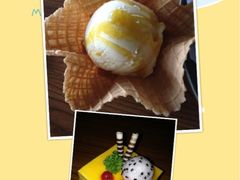 冰激凌、芒果慕斯。-派斯俊·本味(解放南路店)