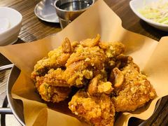 黄油蒜炸鸡块-富乐满韩国正宗炸鸡韩国料理(虹泉路店)