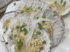 蒜蓉粉丝蒸细带子-鸿达渔港