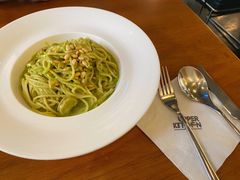 青酱蘑菇鸡肉意面-UPPER KITCHEN(延安路店)
