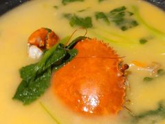 膏蟹汤面-十面欢腾·海鲜面·台式Bistro(长乐路店)