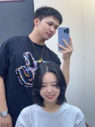 -藤野造型专业烫染接发