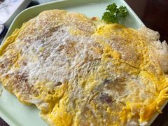 蛋煎糯米鸡-山水茶艺馆·点心粤菜·30年老字号